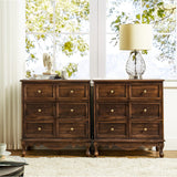 Galatea 30" Tall 3 - Drawer Nightstand Chest With Charging Station(Optional Types)