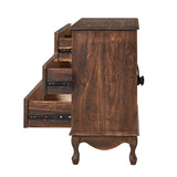 Galatea 30" Tall 3 - Drawer Nightstand Chest With Charging Station(Optional Types)