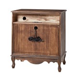 Galatea 30" Tall 3 - Drawer Nightstand Chest With Charging Station(Optional Types)