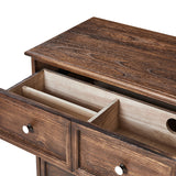 Galatea 30" Tall 3 - Drawer Nightstand Chest With Charging Station(Optional Types)