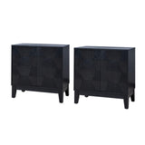 Kamu 30" Tall 2 - Door Accent Cabinet(Optional Types)