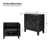 Kamu 30" Tall 2 - Door Accent Cabinet(Optional Types)