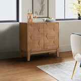 Kamu 30" Tall 2 - Door Accent Cabinet(Optional Types)