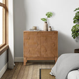 Kamu 30" Tall 2 - Door Accent Cabinet(Optional Types)
