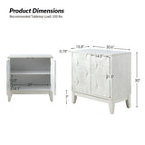Kamu 30" Tall 2 - Door Accent Cabinet(Optional Types)