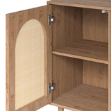 Norbert 32" Tall+2-Door Accent Cabinet