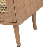 Norbert 32" Tall+2-Door Accent Cabinet