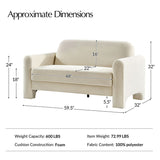 Karmen Loveseats Sofa
