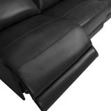 Raphael Genuine Leather Power Reclining Sectional with USB and Type-C