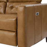 Viktor Mid-century Modern Oversized Power Sectional Sofa with Adjustable Headrests