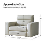 EliteNest Smart Modular Sofa Easy Assembly with Power Recliners