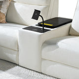 Kenny Fridge Console White