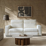 Kenny 2 Seats Sofa White