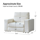 EliteNest Smart Modular Sofa Easy Assembly with Power Recliners
