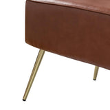 Agnes Vegan Leather Loveseat