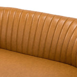 Agnes Vegan Leather Loveseat