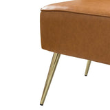 Agnes Vegan Leather Loveseat
