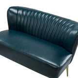 Agnes Vegan Leather Loveseat