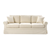 Belanda Sofa Linen Fabric with Removable Slipcover