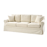 Belanda Sofa Linen Fabric with Removable Slipcover
