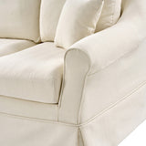 Belanda Sofa Linen Fabric with Removable Slipcover