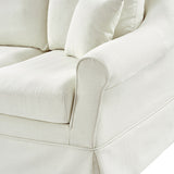 Belanda Sofa Linen Fabric with Removable Slipcover