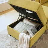 Amando Soft Storage Sectional Sofa