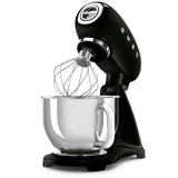 Stand mixer Retro-style Black Glossy