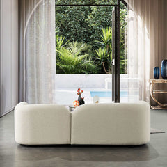 Donna Japandi Style Boucle Sofa