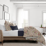 Athena Linen Blush Duvet Cover Set