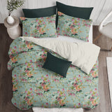 Athena Linen Eggshell Comforter Set