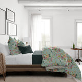 Athena Linen Eggshell Comforter Set
