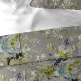 Athena Linen Heather Gray Duvet Cover Set