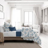 Auclair Blue Coverlet Set
