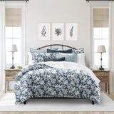 Lark Navy Comforter Set