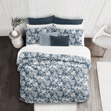 Lark Navy Comforter Set