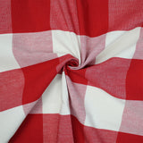 Basic Check Red Duvet Cover Set