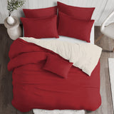 Braxton Red Coverlet Set