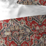 Charvelle Red-Blue Coverlet Set
