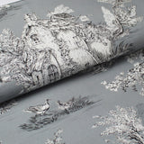 Chateau Gray-Black Coverlet Set