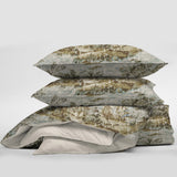 Countryside Natural-Aqua Coverlet Set