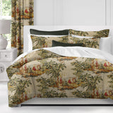 Countryside Red Coverlet Set