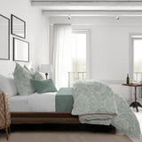 Damaskus Linen Mist Comforter Set
