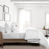 Marcus White Comforter Set