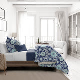 Osha Blue-Aqua Comforter Set