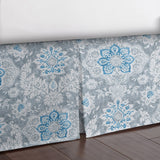 Osha Sky-Gray Bedskirt