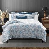 Osha Sky-Gray Coverlet Set