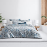 Osha Sky-Gray Coverlet Set