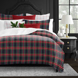 Royal Plaid Navy Duvet Cover Set
