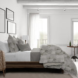 Thiago Linen Taupe (Marble) Comforter Set